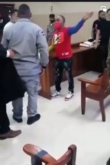 Reos escenifican incidente en tribunal en Bonao