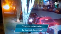 Atacan con bombas molotov la sede del diario Clarín de Argentina