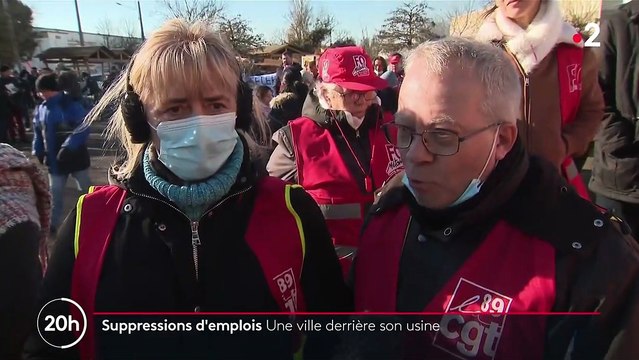 Yonne : la ville de Migennes derrière son usine
