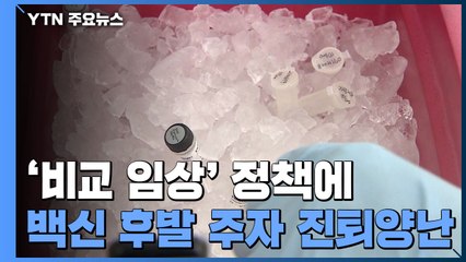 '비교 임상' 정책에 백신 후발 주자들, 진퇴양난 / YTN