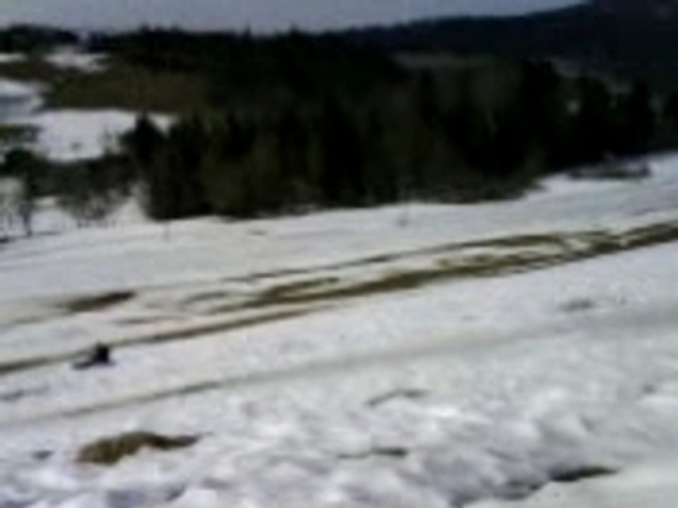Rene au ski