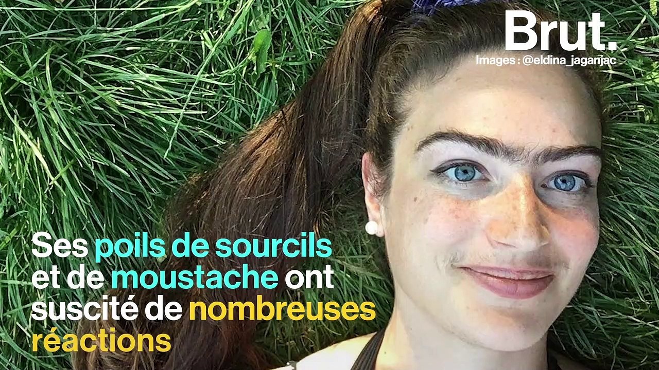 Elle a arrêté de s'épiler les poils du visage