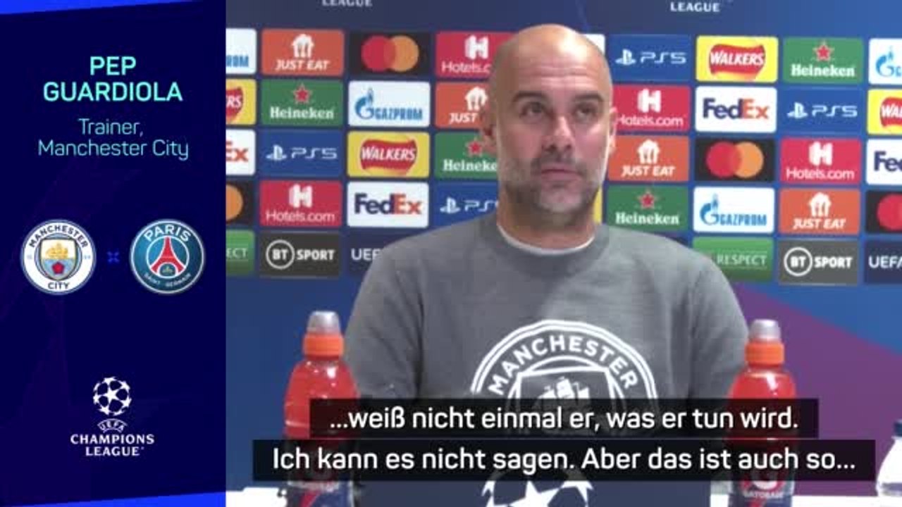 Guardiola: “Nicht einmal Messi weiß, was er tut”