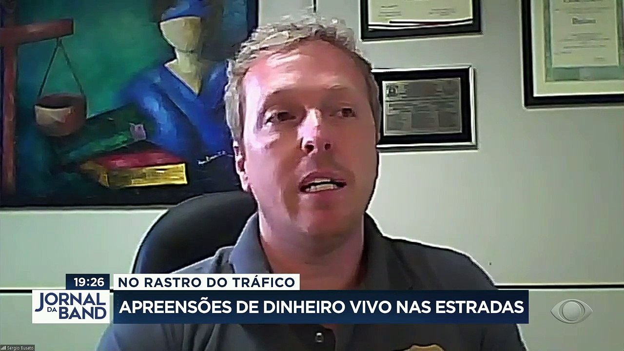 Apreensões de dinheiro vivo nas estradas têm sido cada vez mais comuns.  #BandJornalismo