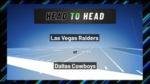 Las Vegas Raiders at Dallas Cowboys: Over/Under
