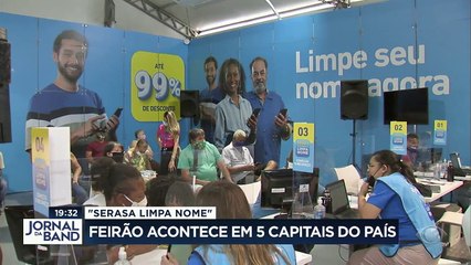 Começou hoje um feirão de limpa nome em 5 capitais do Brasil.