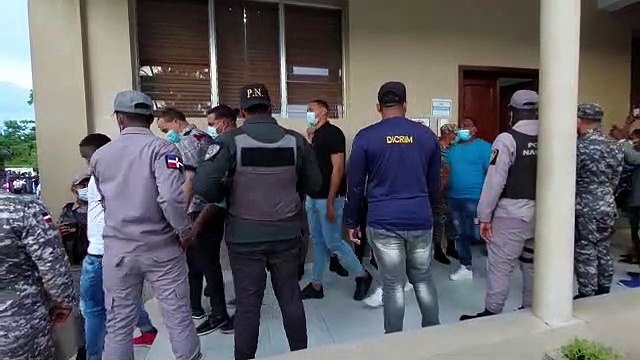 Un año de prisión preventiva a implicados en caso «tumbe» de droga en Barahona
