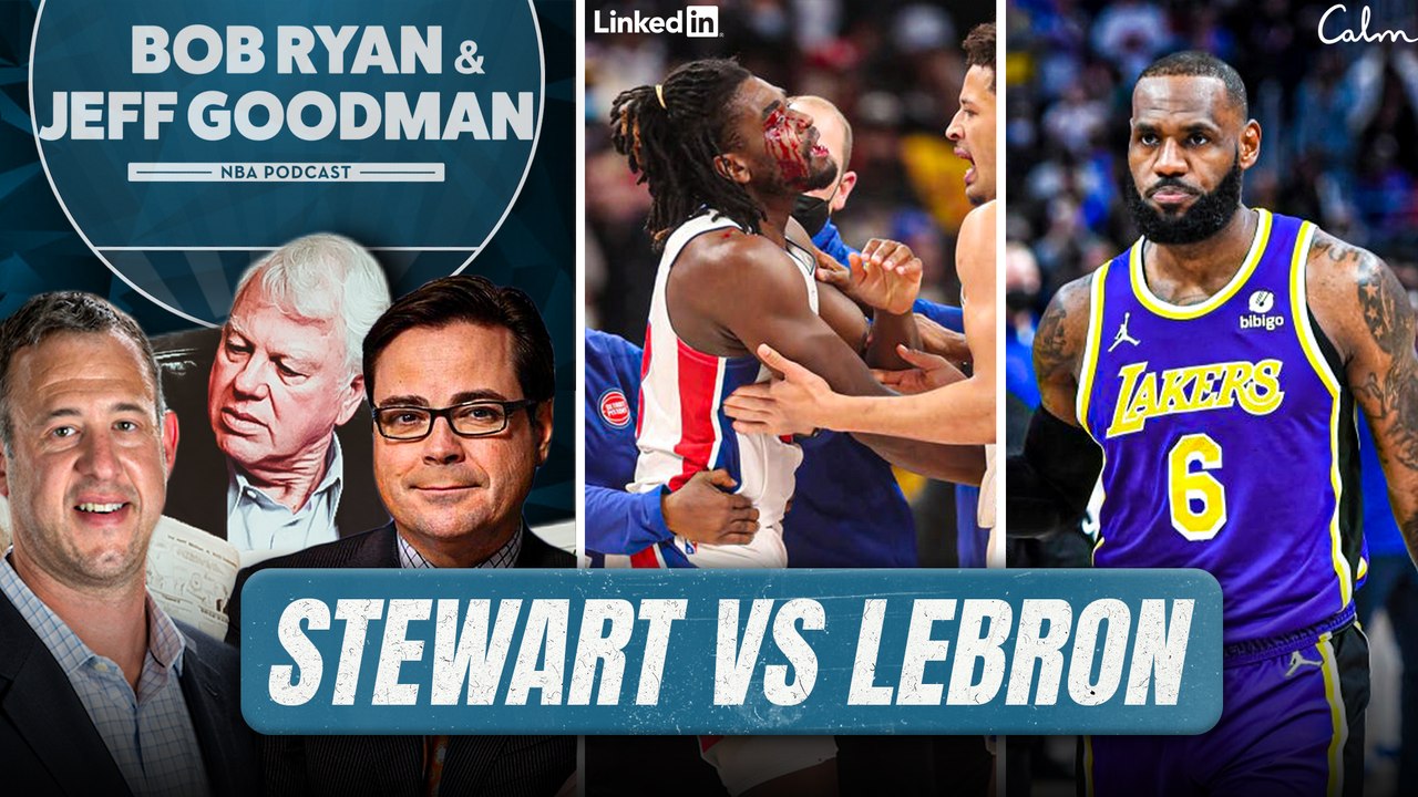 The Backlash of LeBron James Vs. Isaiah Stewart | Bob Ryan & Jeff Goodman Podcast w/ Gary Tanguay