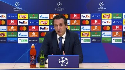 Groupe F - Emery : "Il faut rester positif"