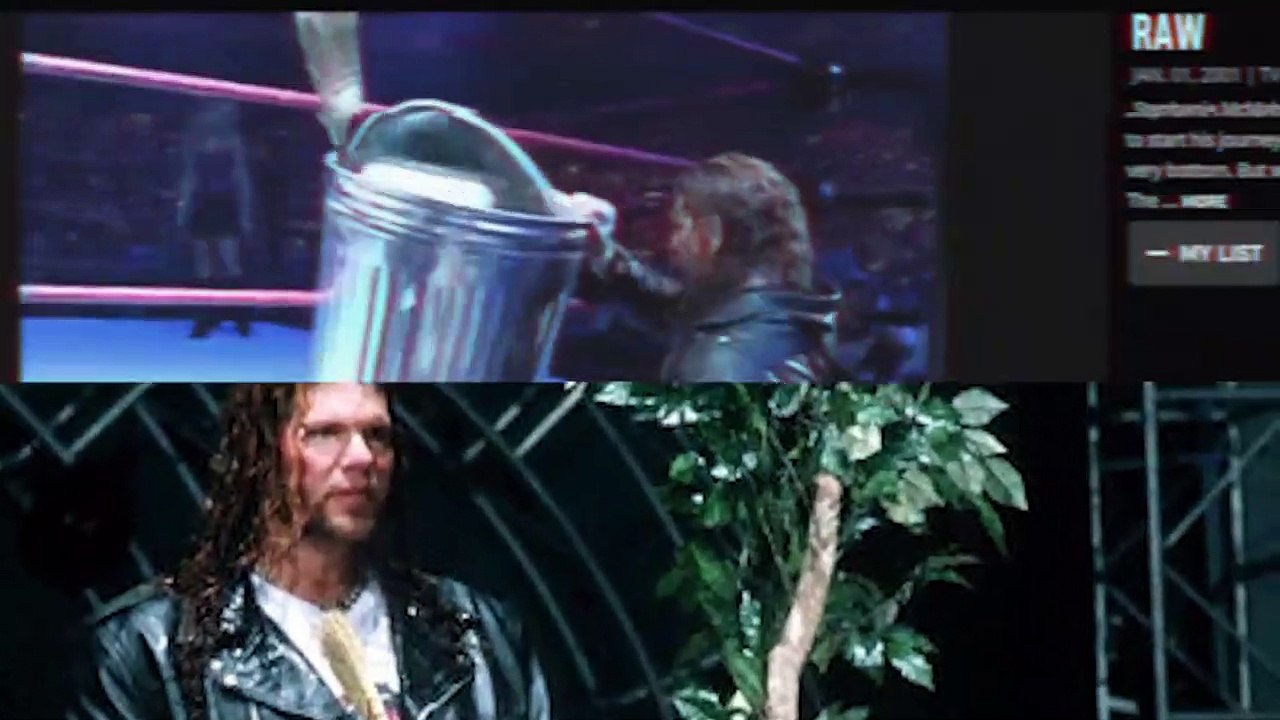 That time Raven got a urine swirlie in a hardcore match