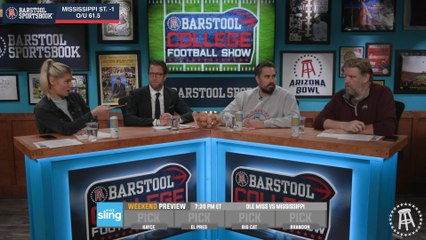 Barstool College Football Show - Egg Bowl Preview