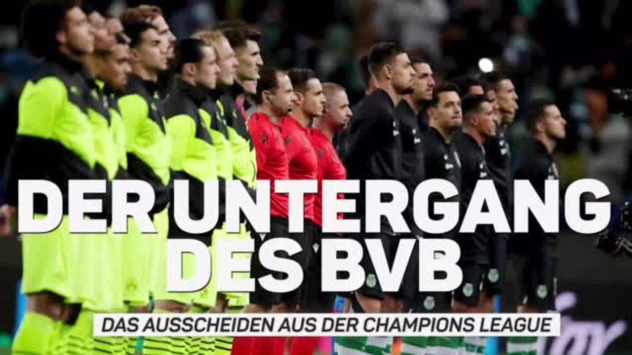 Die Zahlen zum CL-Untergang des BVB