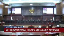 MK: Pemerintah dan DPR Harus Perbaiki UU Cipta Kerja!, Pemerintah Tanggapi Akan Segera Perbaiki Itu