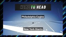Philadelphia Eagles at New York Giants: Spread
