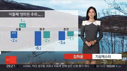 [날씨] 연일 영하권 추위…동해안 대기 건조·강풍
