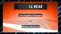 Los Angeles Chargers at Denver Broncos: Over/Under
