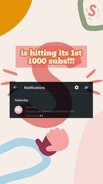 Celebrating 1K subscribers on Youtube by Channel Suasana Ambiance