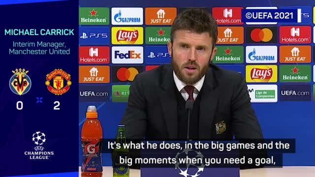 Carrick has 'no more words' to describe Cristiano Ronaldo's performances