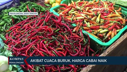 Akibat Cuaca Buruk, Harga Cabai Alami Kenaikan