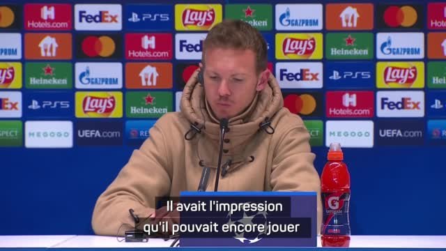 Groupe E - Nagelsmann : Nous ne voulions prendre aucun risque avec Hernandez