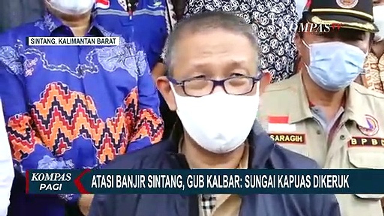 Gubernur Kalimantan Barat dan Menteri PUPR Beda Pandangan: Bagaimana Cara Tuk Atasi Banjir Sintang?