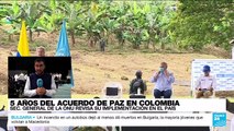 Informe desde Apartadó: así inició la visita del secretario general de la ONU a Colombia
