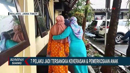 7 Tersangka Penganiayaan dan Pemerkosaan Anak Remaja di Malang Terancam 15 Tahun Penjara