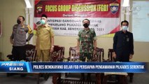 Siap Amankan Pilkades, Polres Bengkayang Gelar FGD