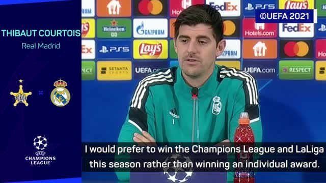 Courtois not dwelling on FIFA Best omission