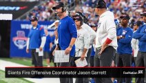 Giants Fire Offensive Coordinator Jason Garrett