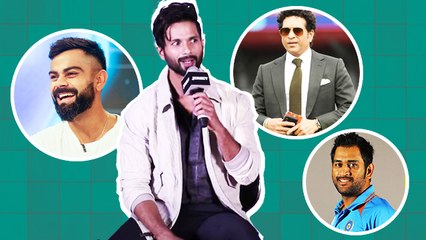 Download Video: Jersey Actor Shahid Kapoor Reveals His Favorite Cricketer