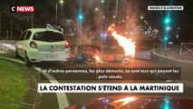La contestation s'étend à la Martinique
