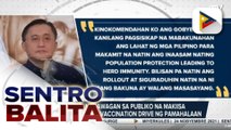 Sen. Go, nanawagan sa publiko na makiisa sa 3-day National Vaccination drive ng pamahalaan