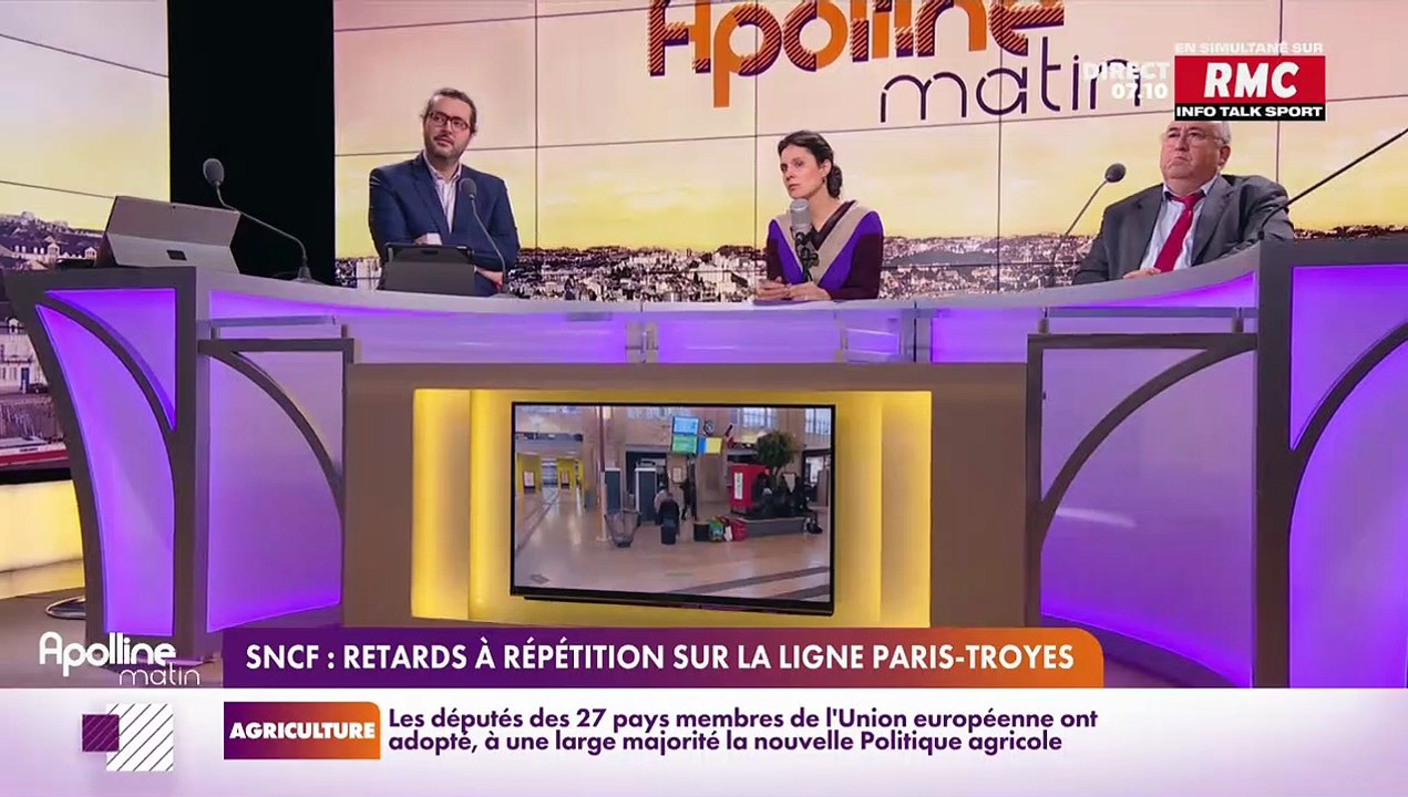 RMC chez vous : Retards à répétition sur la ligne Paris-Troyes de la SNCF - 24/11