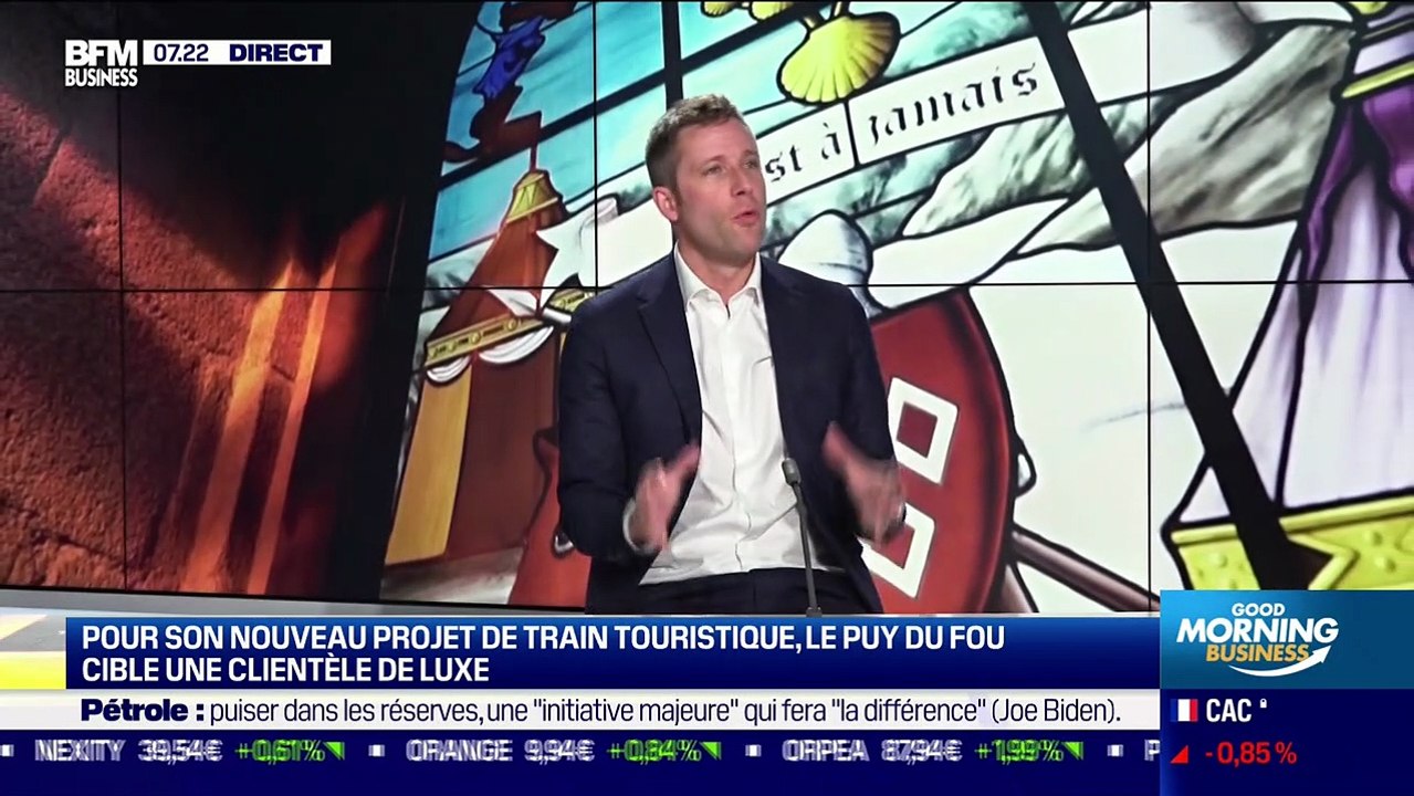 Nicolas de Villiers (Le Puy du Fou) : Le Puy du Fou lance son train pour l’été 2023 - 24/11