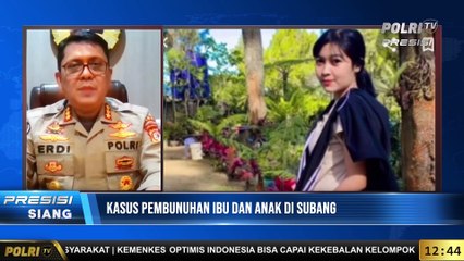 Live Dialog Kabid Humas Polda Jawa Barat - Kasus Pembunuhan Ibu dan Anak di Subang