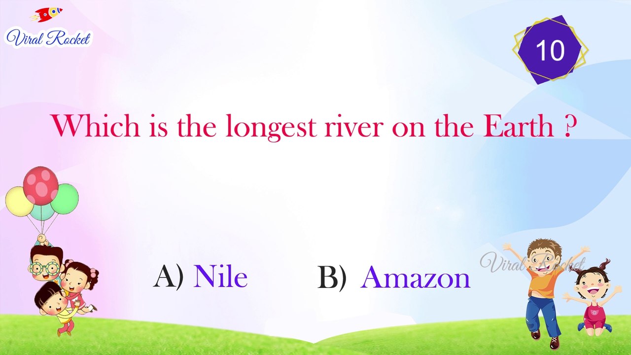 Quiz for kids with answers | Master Quiz # 32 | General Knowledge Questions and Answers | GK quiz | Viral Rocket