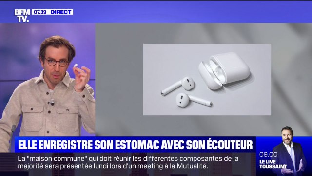 Une jeune américaine avale par erreur son écouteur sans fil et enregistre un message vocal en direct de son estomac