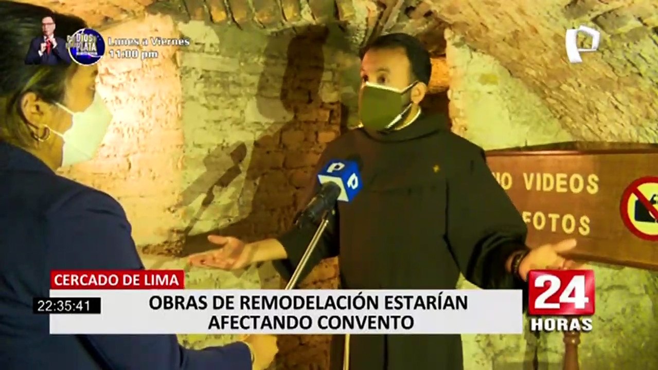 Obras en Convento de San Francisco continúan paralizadas