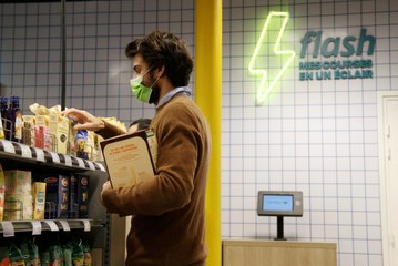 Carrefour Flash, le premier magasin où le passage en caisse ne dure pas plus de 10 secondes