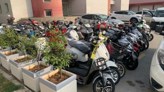 Motosiklet ve elektrikli bisiklet hırsızlarına operasyon: 14 gözaltı