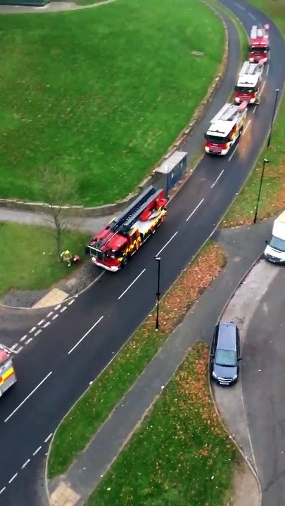 Emergency services respond to incident on Callow Mount in Gleadless Valley