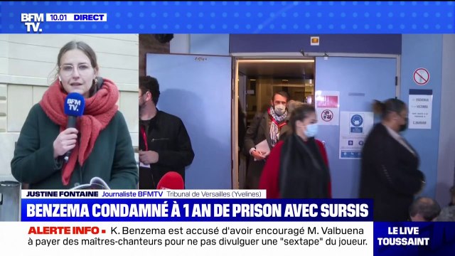 Chantage à la sextape : Karim Benzema reconnu coupable et condamné à un an de prison avec sursis