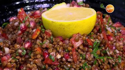 عدس بدبس الرمان | نورا السادات