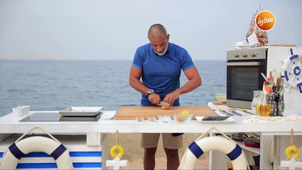 صينية قاروص بالزيت و الليمون | هشام السيد