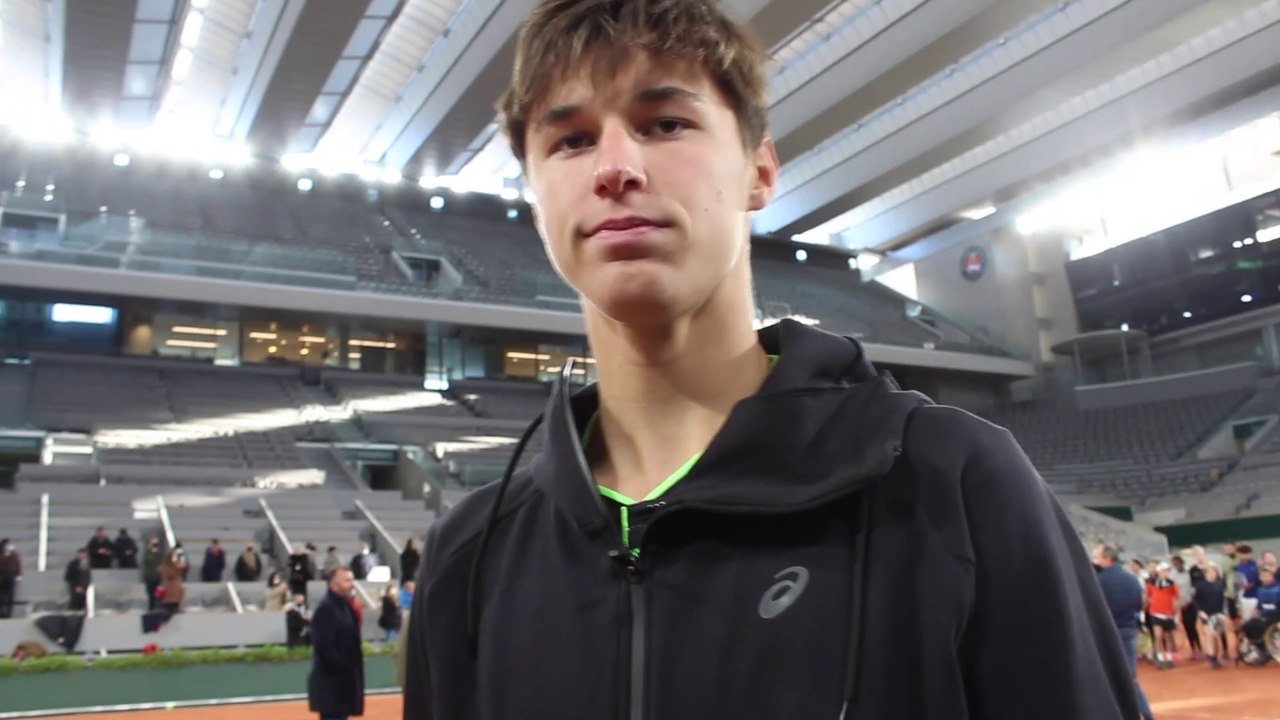 FFT - Le Mag - Team Jeunes Talents  BNP Paribas 2021 - Gabriel Debru : "Je veux gagner un Grand Chelem Juniors en 2022 !"