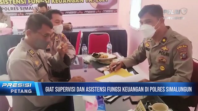 Kapolres Simalungun Menerima kunjungan Tim Supervisi Dan Asistensi Fungsi KEU