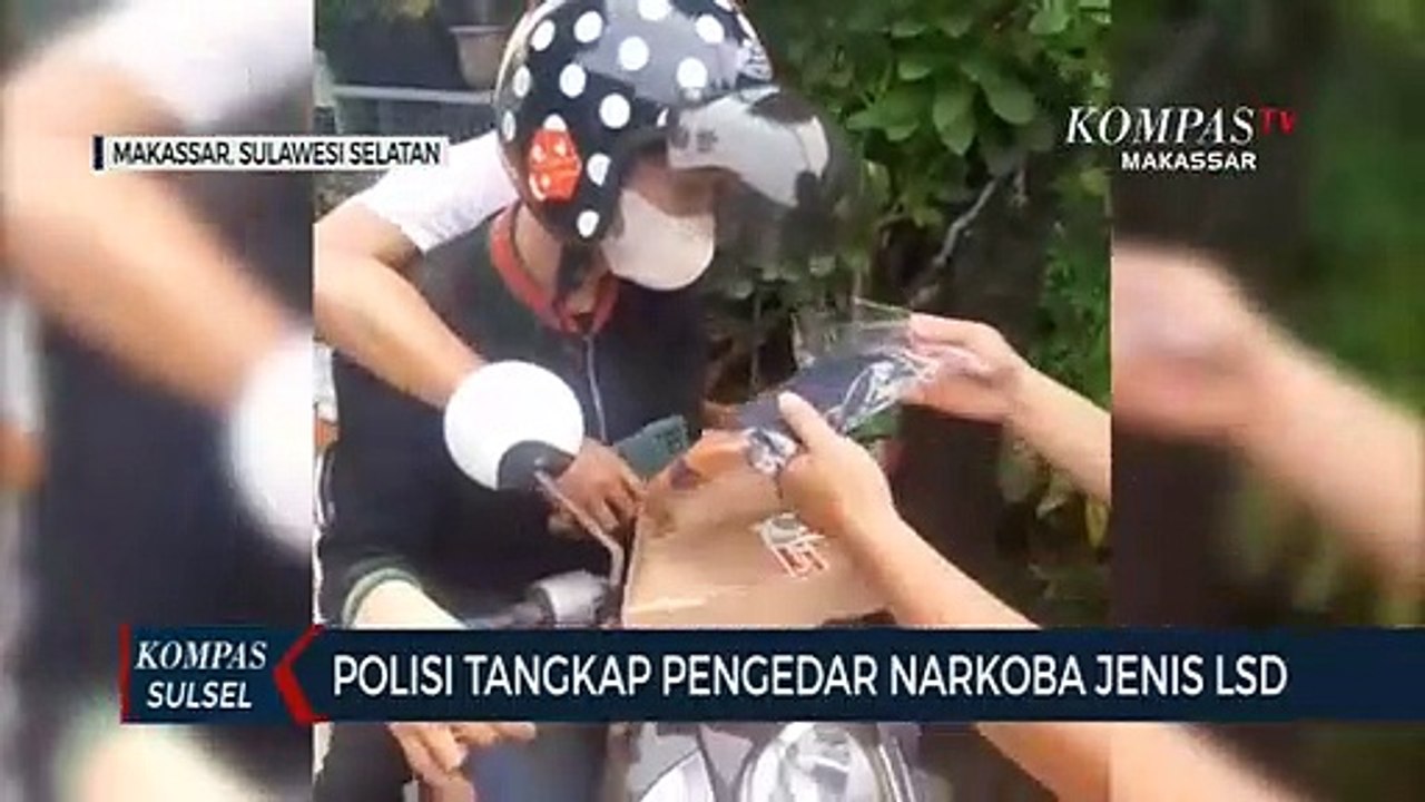 Polisi Tangkap Pengedar Narkoba Jenis LSD