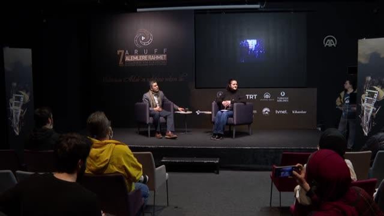 Kanadalı yönetmen Kaz Rahman, "7. Alemlere Rahmet Uluslararası Kısa Film Festivali" konuk oldu