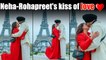 Neha Kakkar posts adorable picture kissing hubby Rohanpreet Singh